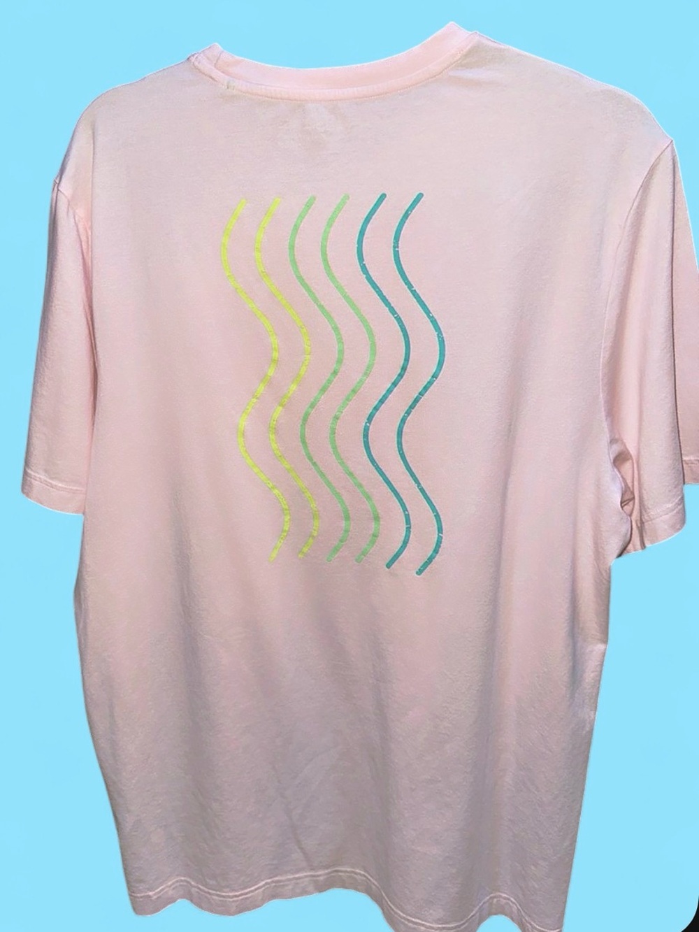 Men's TASC Performance Pink Wave Tee - XL